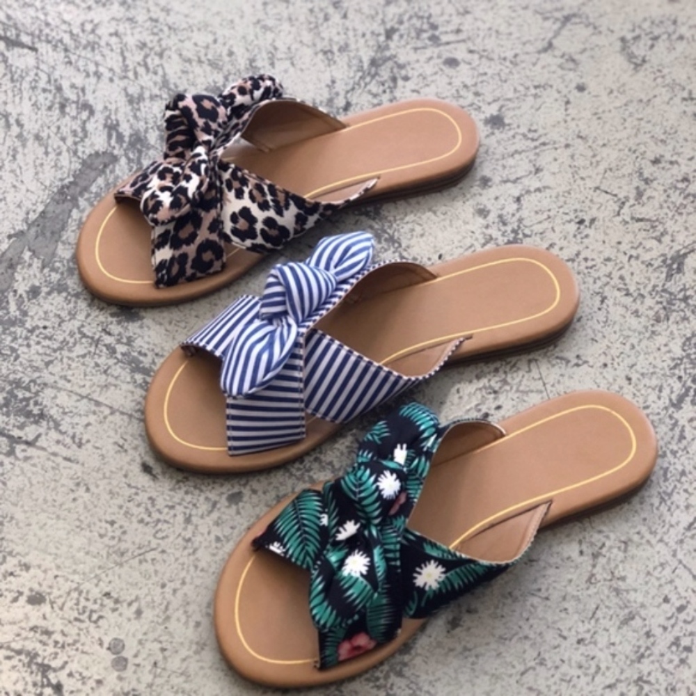 JAXXY Slip on Sandals - Blue       - Picture 5 of 5